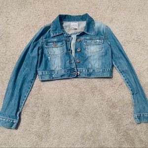 Old Navy cropped jean jacket
